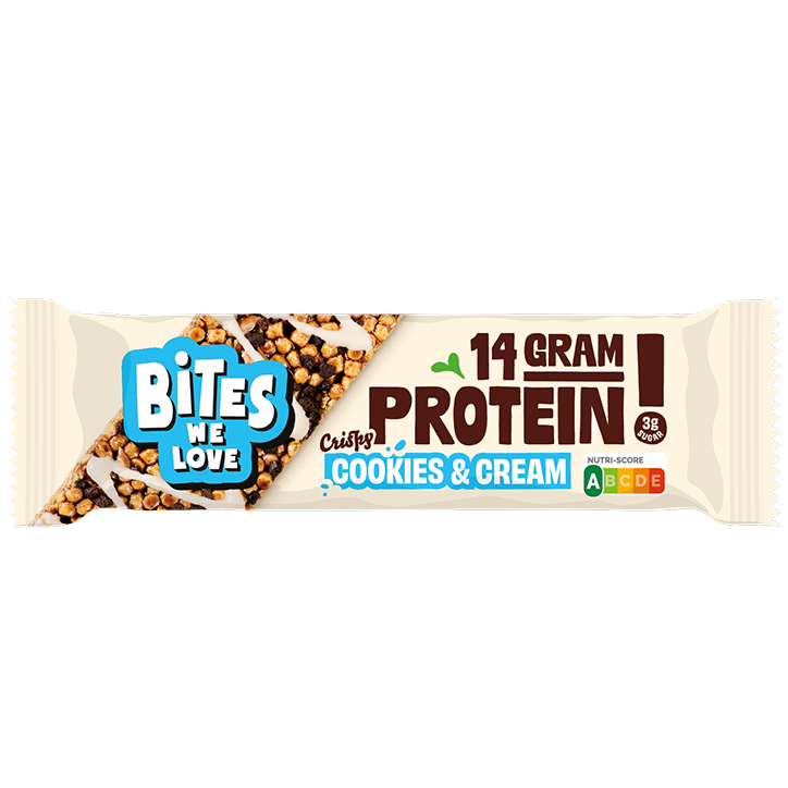 BitesWeLove Protein Bar Cookies & Cream - 50g