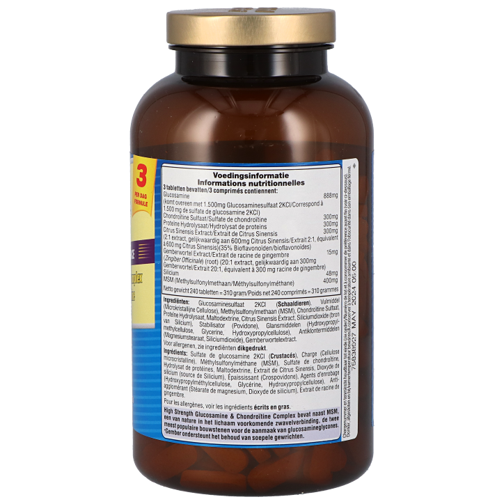 Holland & Barrett Glucosamine Chondroïtine Complex - 240 Tabletten image 2
