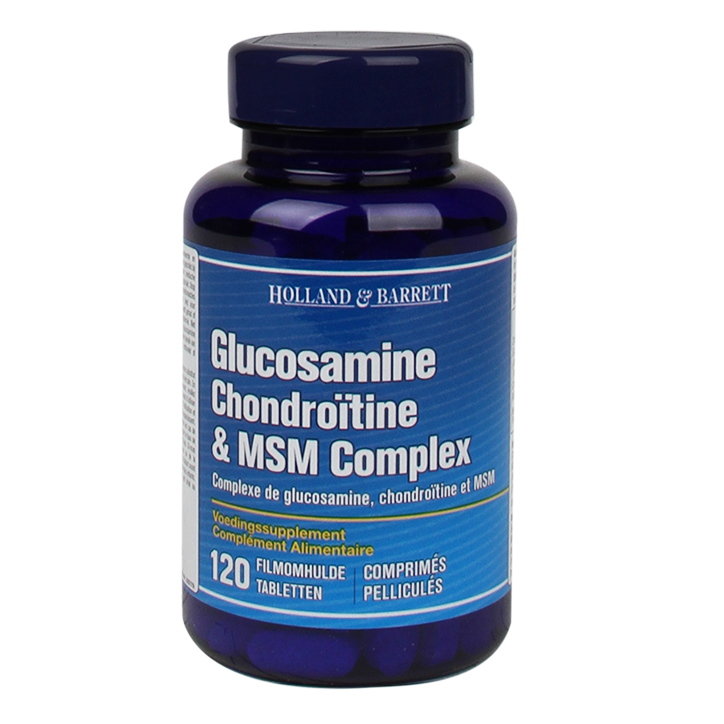 Holland & Barrett Glucosamine Chondroïtine MSM (120 Tabletten)