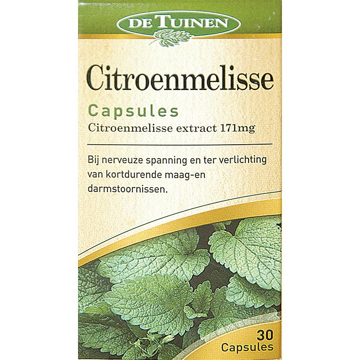 Holland & Barrett Citroenmelisse, 171mg (30 Capsules) image 1