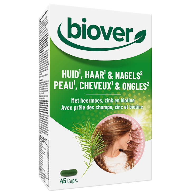 Biover Peau, cheveux & ongles - 45 capsules