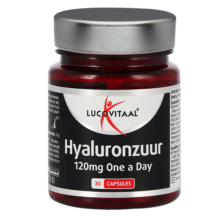 Lucovitaal Hyaluronzuur 120mg - 30 Capsules image 2