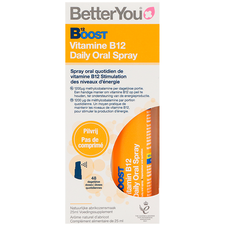 BetterYou Boost Daily Vitamins B12 Oral spray kopen bij Holland &