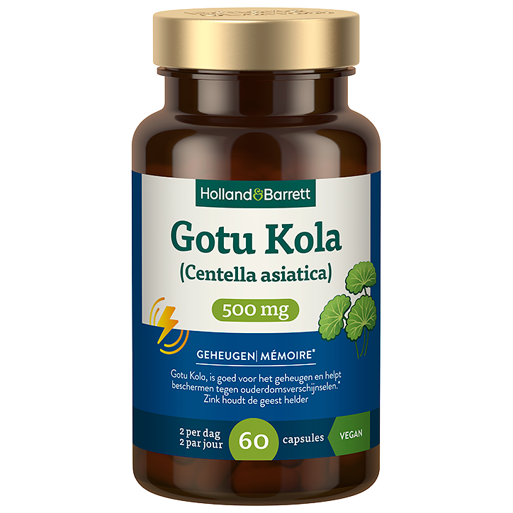 Holland & Barrett Gotu Kola 500 mg - 60 capsules