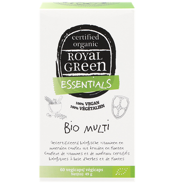 Royal Green 2e product 50% korting Bio Multi - 60 vegicaps - 60 stuks