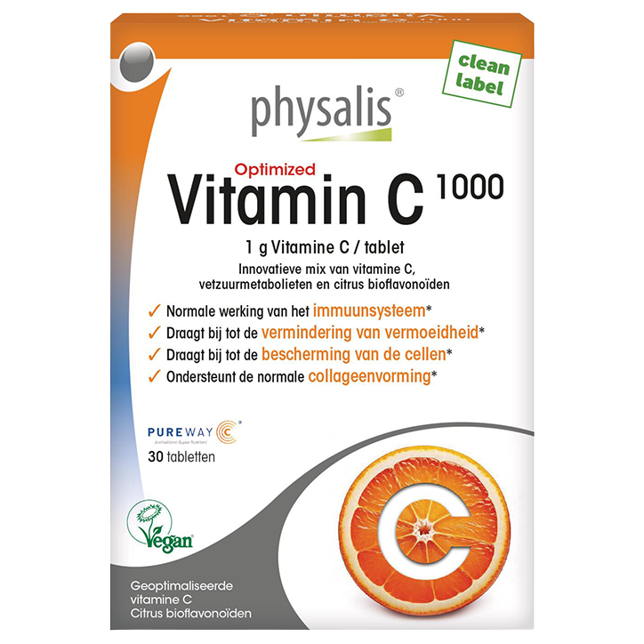 Physalis Vitamine C 1000 Optimized - 30 tabletten