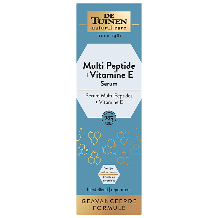 1+1 gratis | De Tuinen Multi Peptide + Vitamine E Serum - 30ml