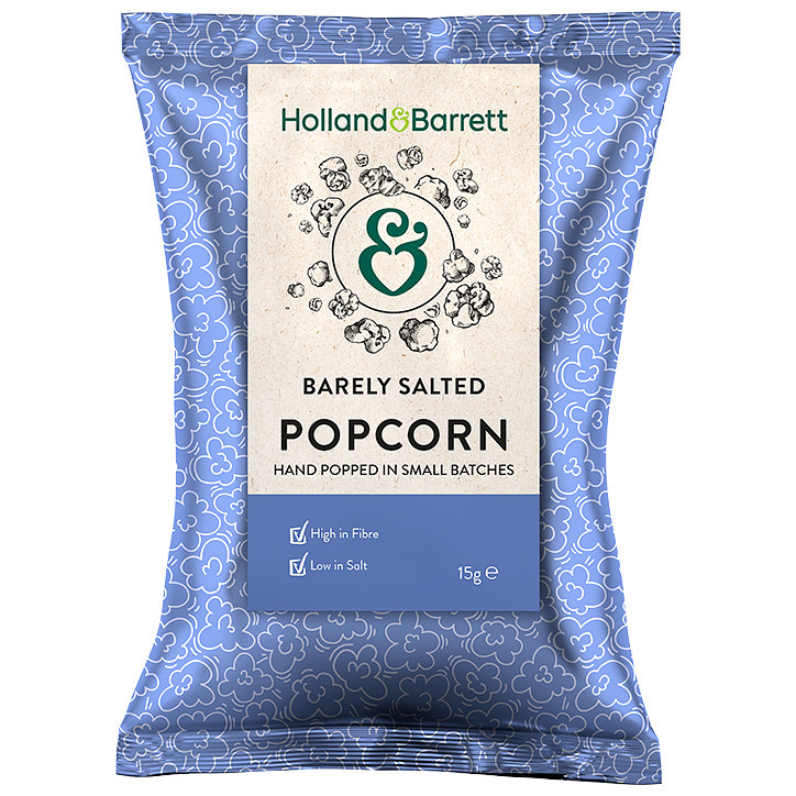 Holland & Barrett Barely Salted Popcorn - 15g