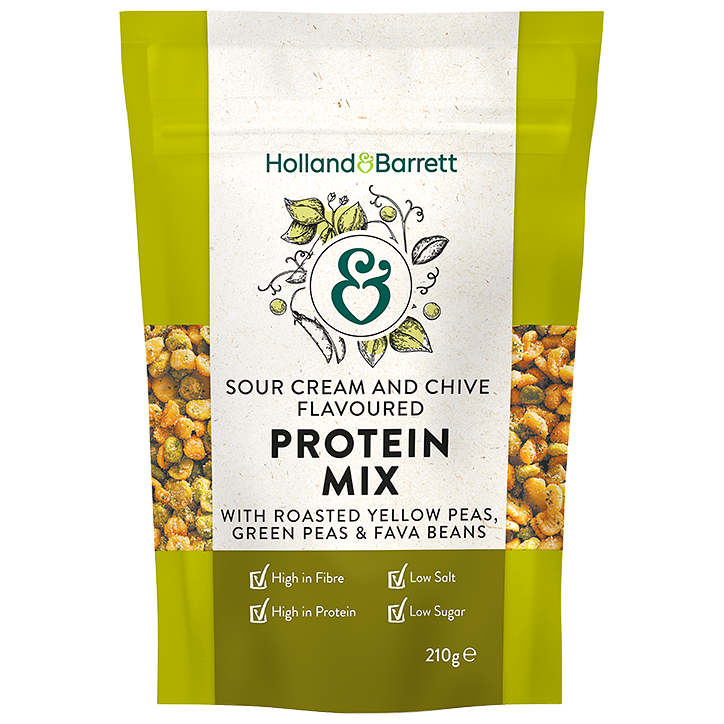 Holland & Barrett Sour Cream & Chive Protein Mix - 210g