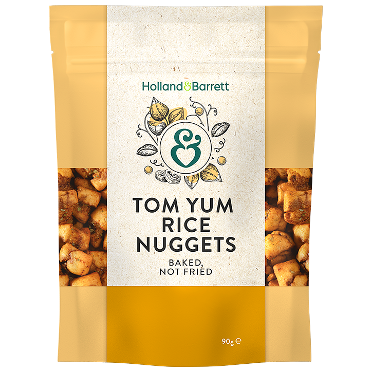 Holland & Barrett Tom Yum Rice Nuggets - 90g