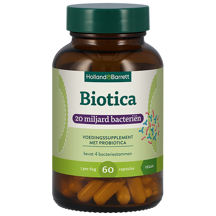 Holland & Barrett Biotica 20 miljard bacteriën - 60 capsules