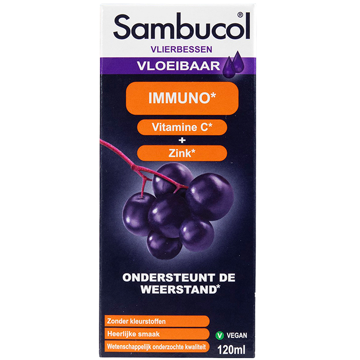 Sambucol Original Immuno Vitamine C + Zink - 120ml