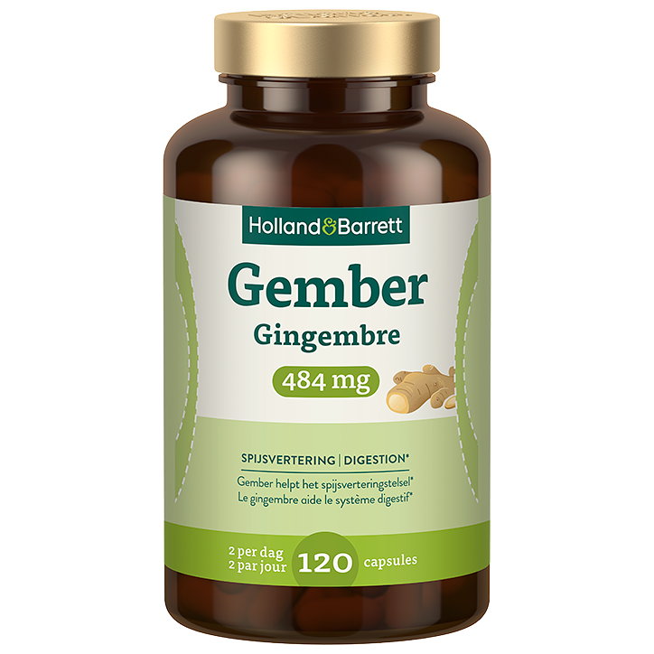 Holland & Barrett Gember 484 mg - 120 capsules