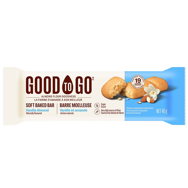 2e product 50% korting | Good To Go Soft Baked Bar Vanilla Almond - 40g