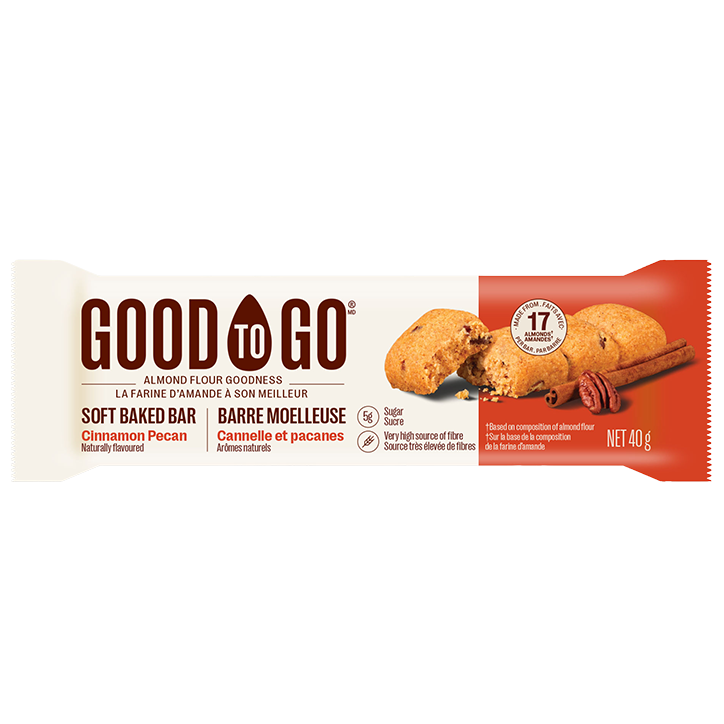 2e product 50% korting | Good To Go Soft Baked Bar Cinnamon Pecan - 40g