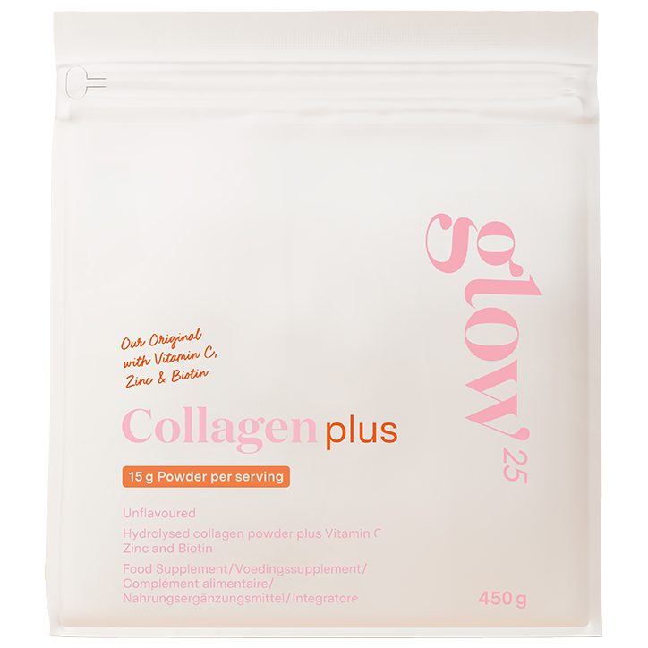 2e product 50% korting | Glow25 Collagen Plus Powder Unflavoured â€“ 450g