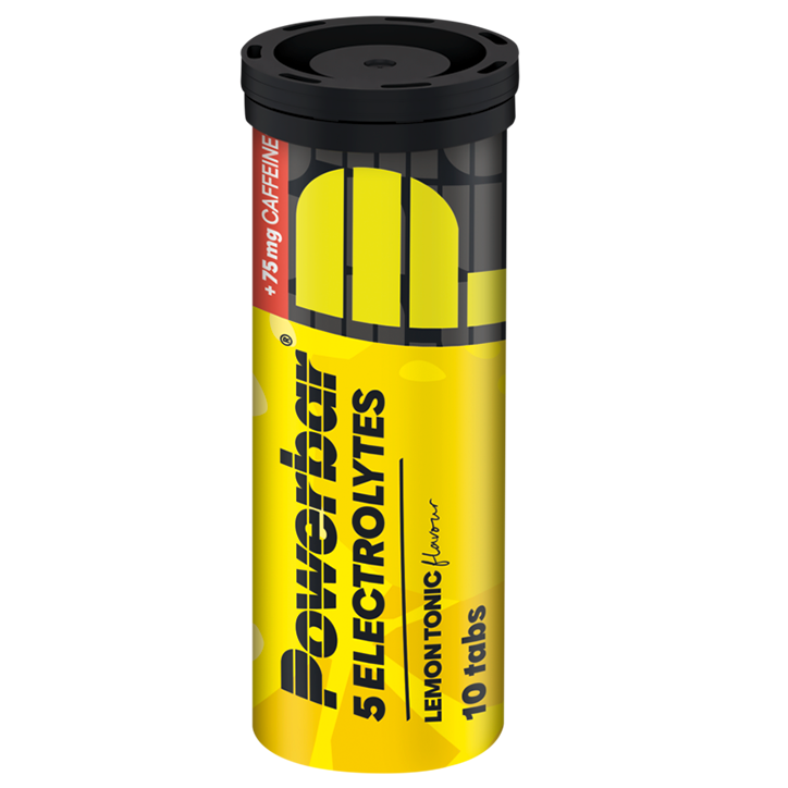 Powerbar 5Electrolytes Lemon Tonic + Cafeïne - 10 bruistabletten