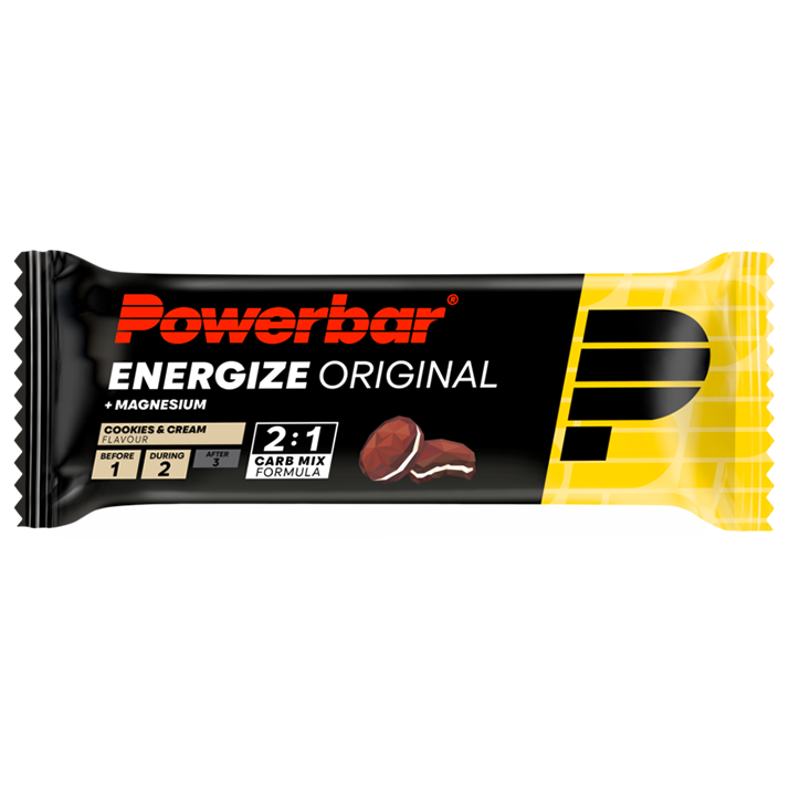 2e product 50% korting | Powerbar Energize Bar Original 2:1 Carb Cookies & Cream - 55g