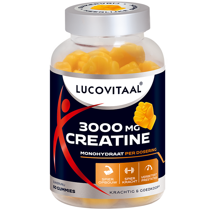 Lucovitaal Creatine Gummies - 60 gummies