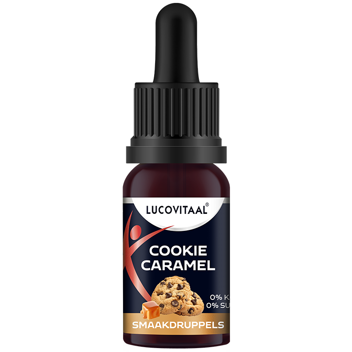 Lucovitaal Smaakdruppels Cookie Caramel - 20ml