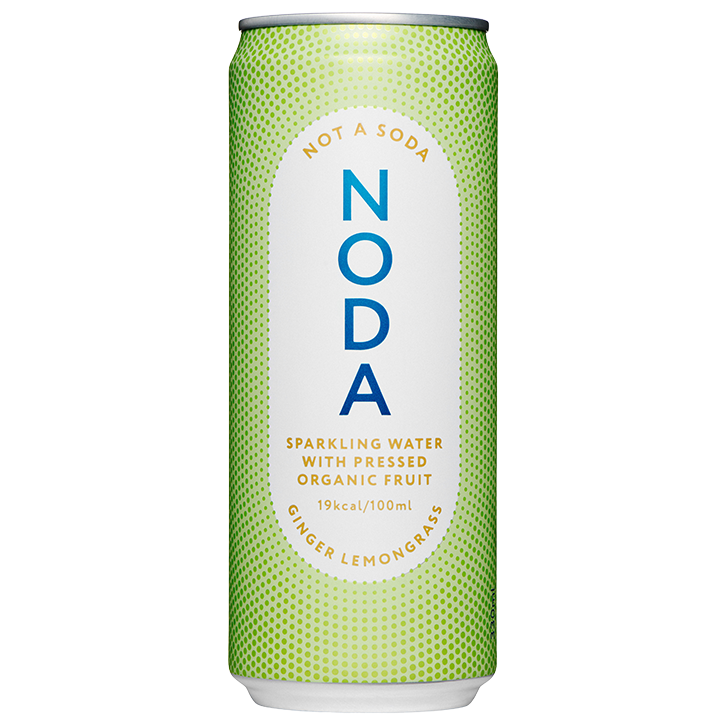 2e product 50% korting | NODA Not A Soda Ginger Lemongrass - 330ml