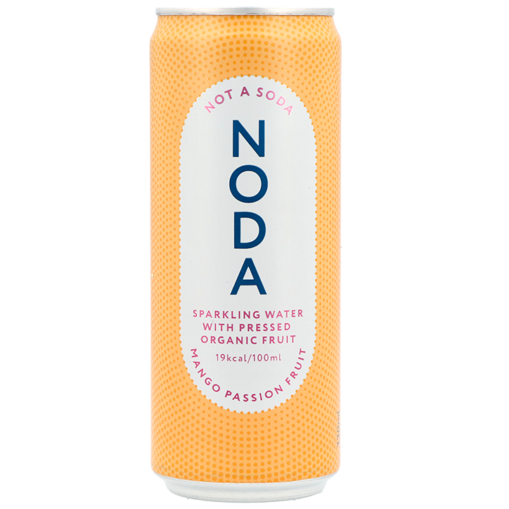 2e product 50% korting | NODA Not A Soda Mango Passion Fruit - 330ml