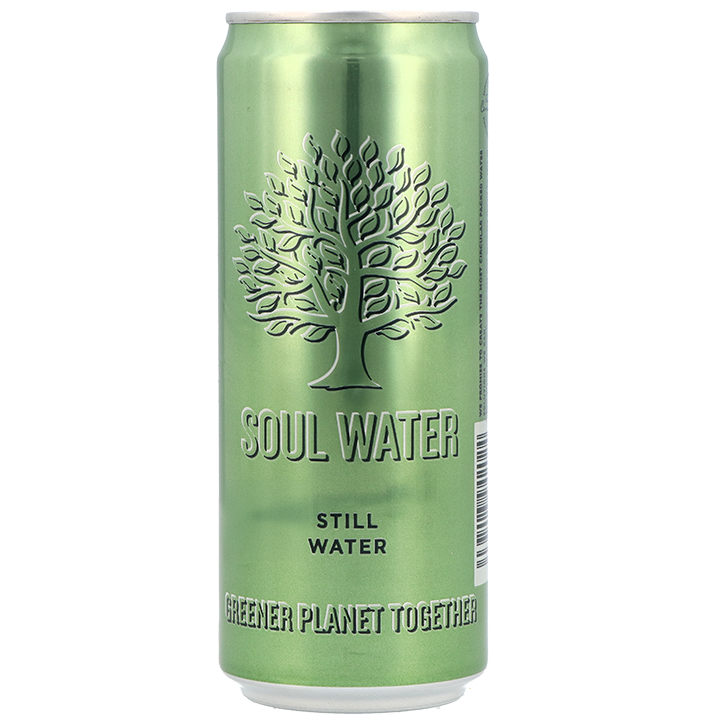 Soul Water Mineraalwater Blik - 330 ml