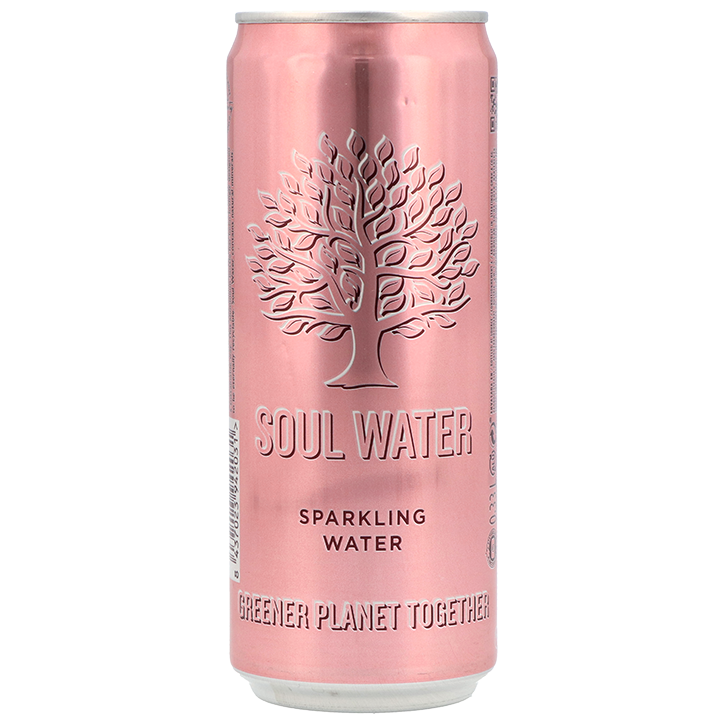Soul Water Bruisend Mineraalwater Blik - 330 ml
