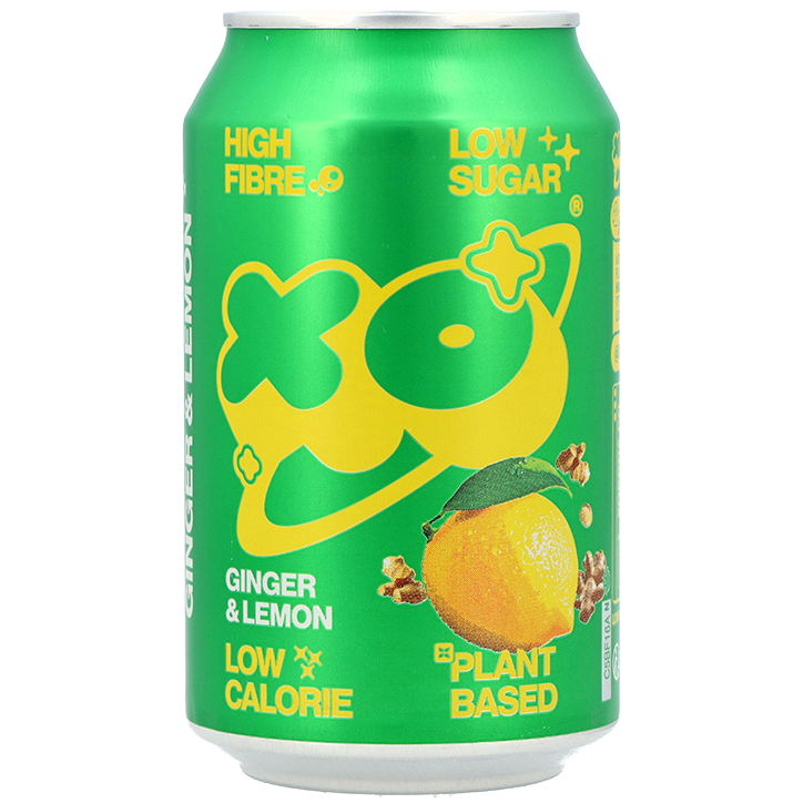 2e product 50% korting | XOXO Soda Ginger & Lemon - 330ml