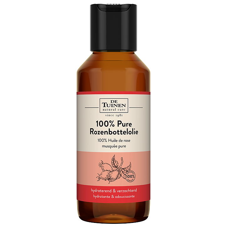 De Tuinen Rozenbottelolie puur - 100 ml