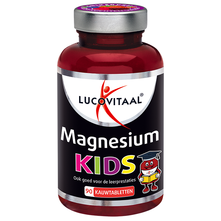 Lucovitaal Magnesium Kids Kauwtabletten - 90 tabletten