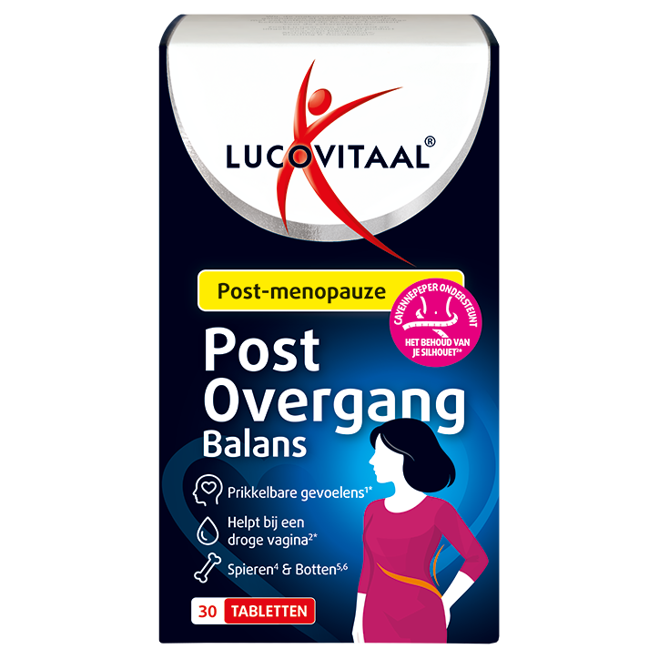 Lucovitaal Post Overgang Balans - 30 tabletten