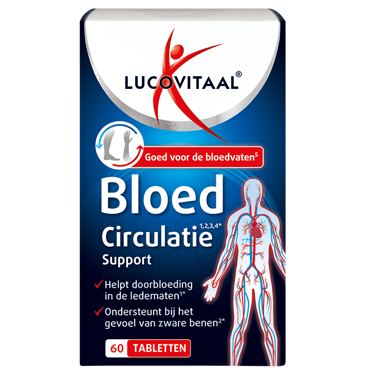 Lucovitaal Bloed Circulatie Support - 60 tabletten