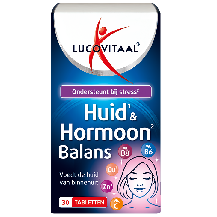 Lucovitaal Huid & Hormoon Balans - 30 tabletten