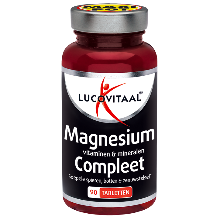 Lucovitaal Magnesium Vitaminen & Mineralen Compleet - 90 tabletten