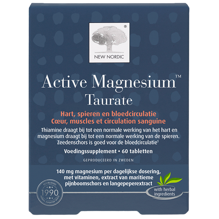 New Nordic Active Magnesium Taurate - 60 tabletten
