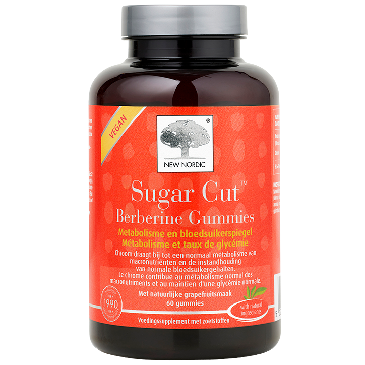New Nordic Sugar Cut Berberine Gummies - 60 gummies