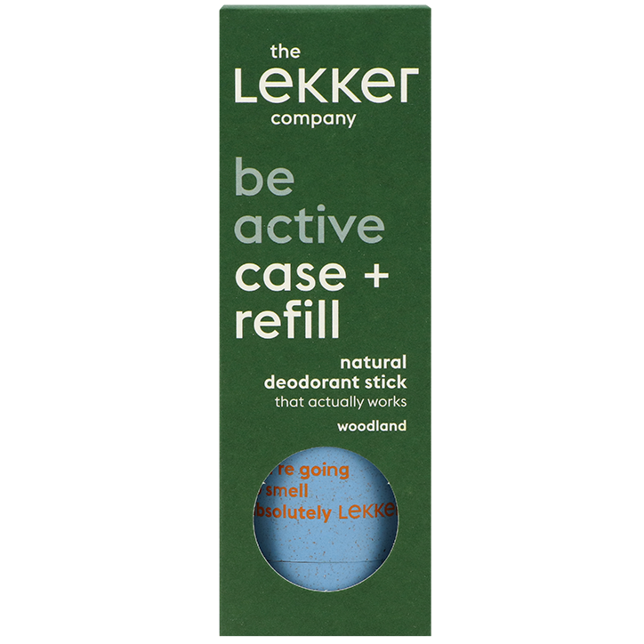 Lekker Deodorant Refill Starter Set Be Active - 40g