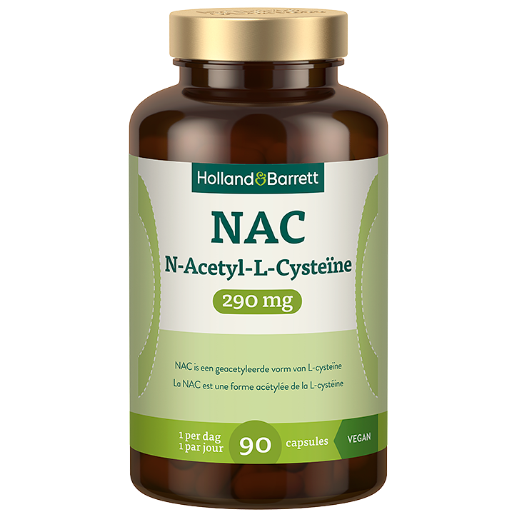 Holland & Barrett NAC N-Acetyl-L-Cysteïne 290 mg - 90 capsules