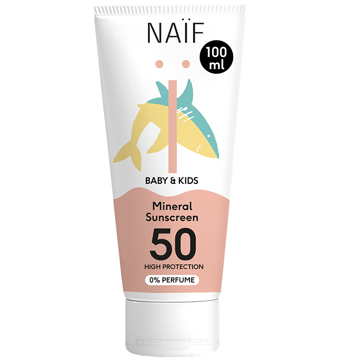 Naïf Baby & Kids Mineral Sunscreen SPF 50 – 100ml