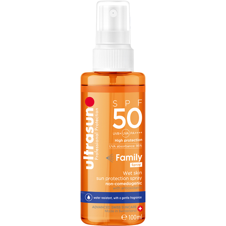 Online deals | Ultrasun Family Wet Skin Spray SPF50 - 100ml