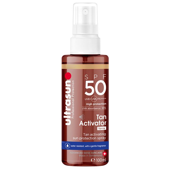 1+1 gratis | Ultrasun Tan Activator Zonnebrandspray SPF50 - 100ml