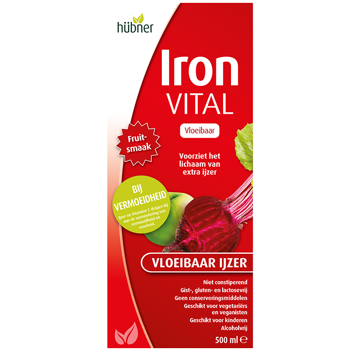 Hübner Iron VITAL®️ Vloeibaar IJzer - 500ml