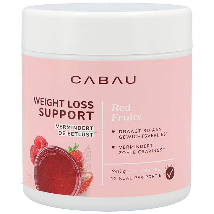 Cabau Weight Loss Support Red Fruits - 240g