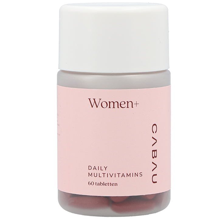 Cabau Women+ Multi Vitamins - 60 tabletten