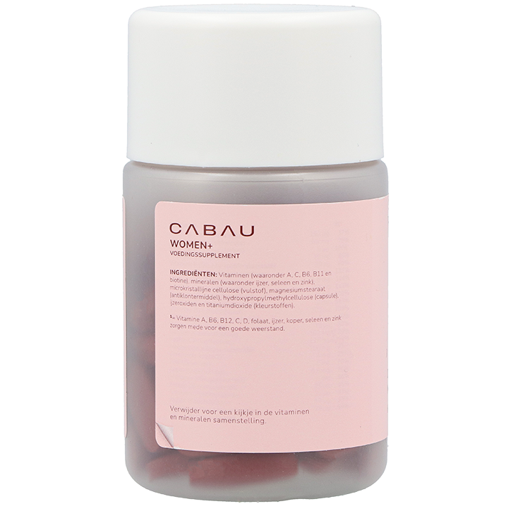 Cabau Women+ Multi Vitamins - 60 tabletten image 2