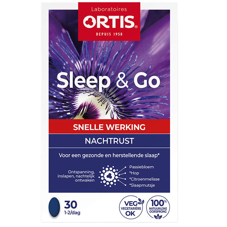 Ortis Sleep & Go - 30 tabletten