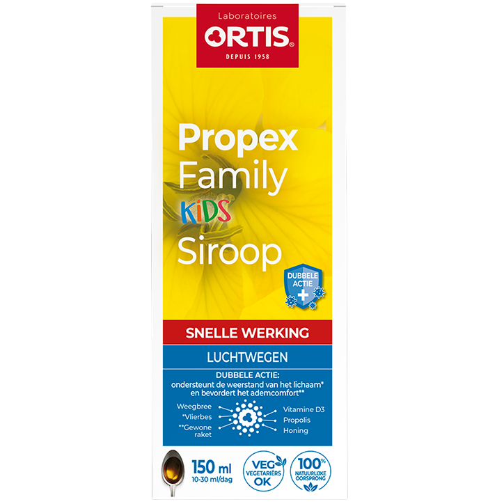 2e product 50% korting | Ortis Propex Family Kids Siroop - 150ml