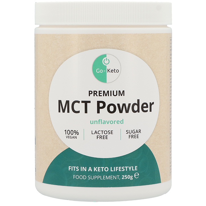 Go-Keto MCT Poeder Keto Kokos Premium C8/C10 - 250g