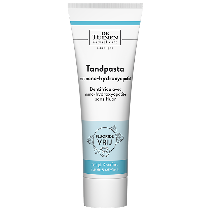 De Tuinen Tandpasta Fluoridevrij - 75ml